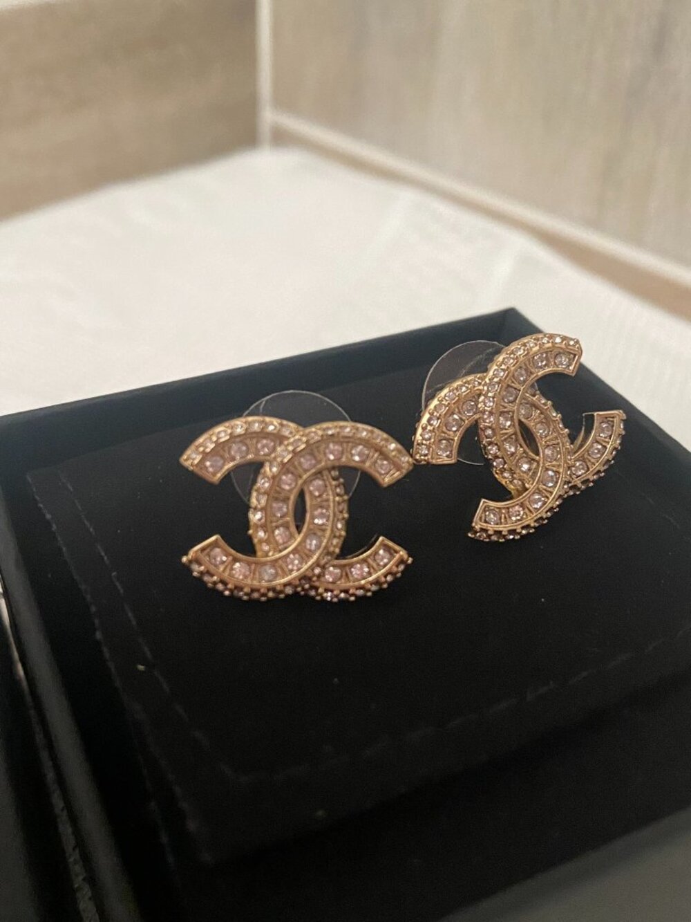 Chanel Gold Earrings